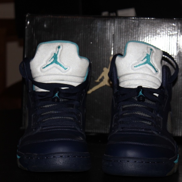 Jordan 5 Retro Pre-Grape 2015 136027-405 SZ 10 - Picture 2 of 7